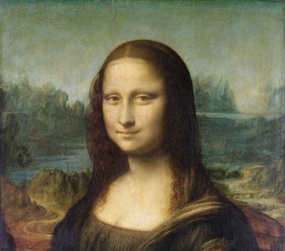 Mona Lisa (Detail) von Leonardo da Vinci